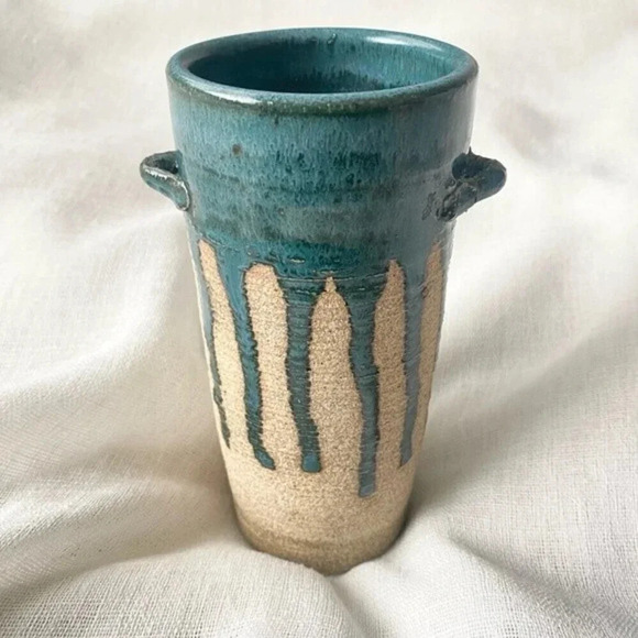 Vintage Green Marble Dish and Emerald Green StonewareVase and Bowl Sets - Picture 3 of 16